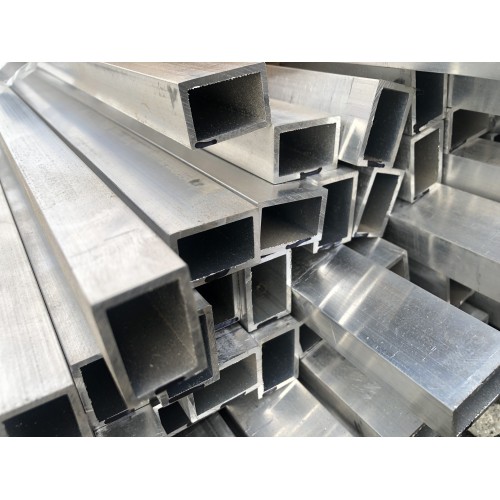 Алюминиевая профильная труба 100х20х2 мм L= 6 м АД31Т1