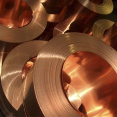 Лента бронзовая БрОФ6,5-0,15 (БрОФ) 0.13мм хк,твердая