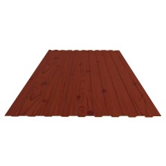 Профнастил С8 окрашенный 0,45х1150 SteelArt W004-Античный дуб