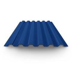 Профнастил С21 полиэстер 0,5х1000х6000 RAL 5005 синий
